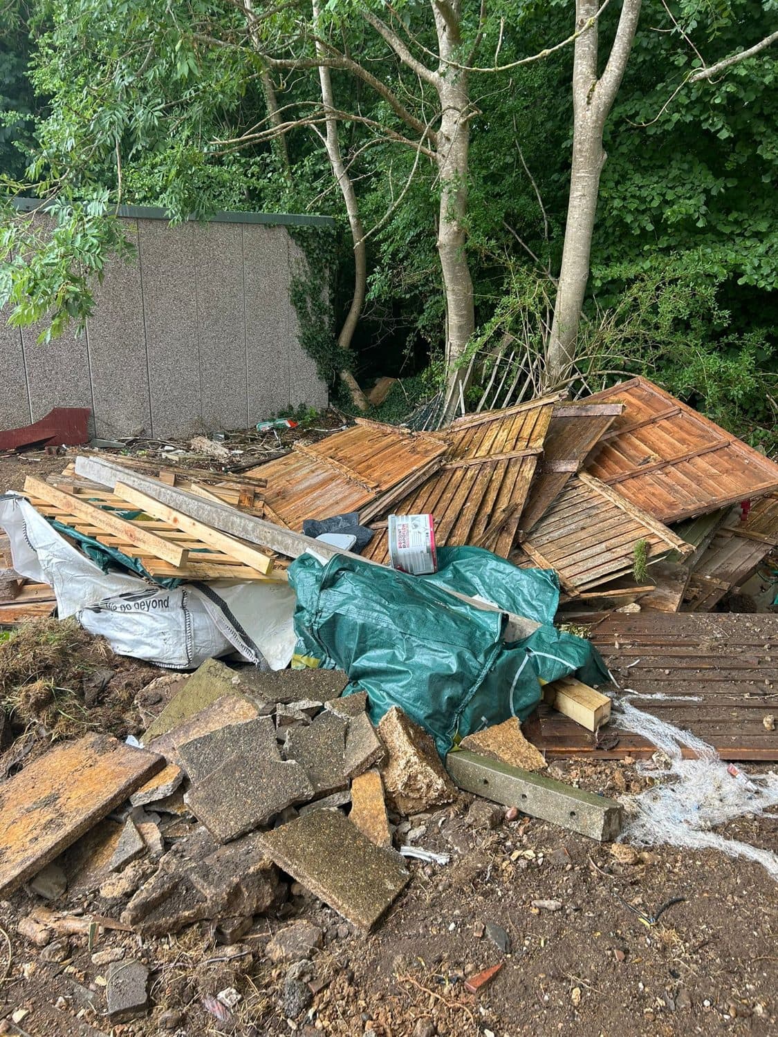 Licensed Waste Removal recent project 2